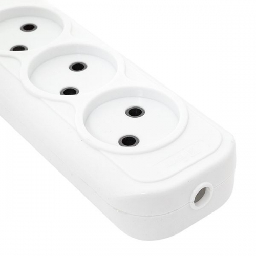 Колодка удлинителя 3-м без заземл. 10А Эксперт 2.2кВт EKF AKB10-3 AKB10-3