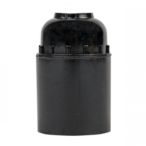 Патрон E27 карболитовый подвесной без наклейки черн. EKF LHC-E27-s LHC-E27-s