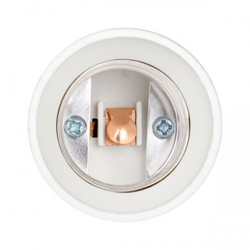 Переходник E14-E27 бел. EKF AD-E14-E27-w AD-E14-E27-w