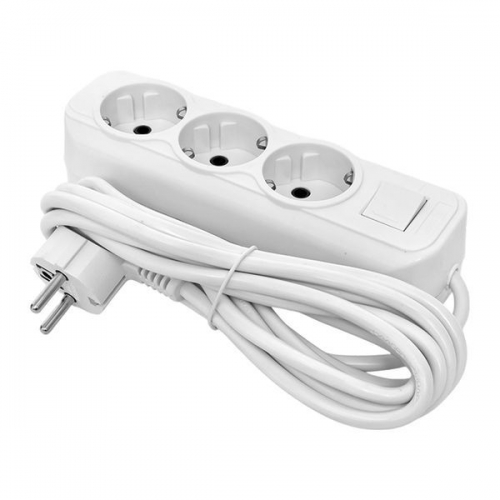 Удлинитель 3х3м с заземл. 16А IP20 Эксперт 3.0кВт с выкл. ПВС 3х1 PROxima EKF UBA16-310-3-03i UBA16-310-3-03i