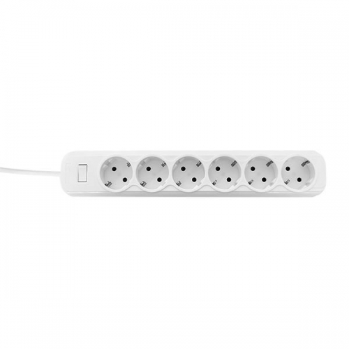 Удлинитель с сетевым фильтром 6х1.8м с заземл. 16А IP20 Блокбастер XL 3.2кВт ПВС 3х1 с выкл. PROxima EKF UFA16-310-6-018 UFA16-310-6-018