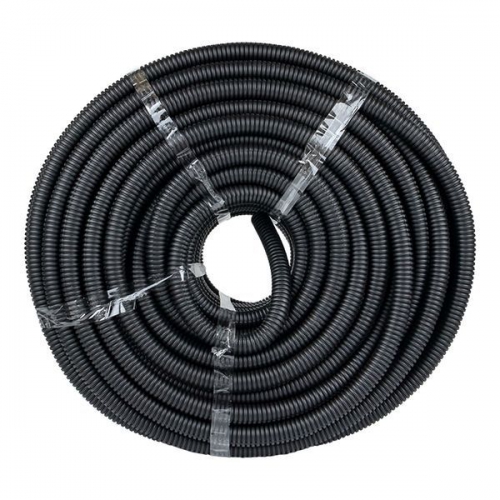 Труба гофрированная ПНД гибкая тяжелая d32мм с протяжкой черн. (уп.50м) PROxima EKF tpnd-32-t tpnd-32-t