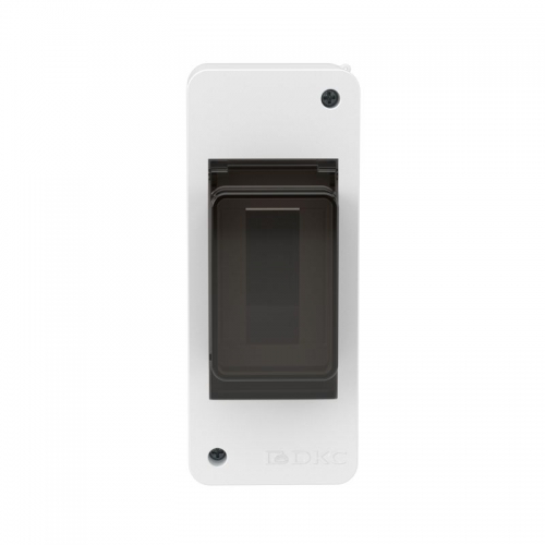 Щиток настенный 2мод. IP41 с тонированной дверцей бел. DKC F02W0WD F02W0WD
