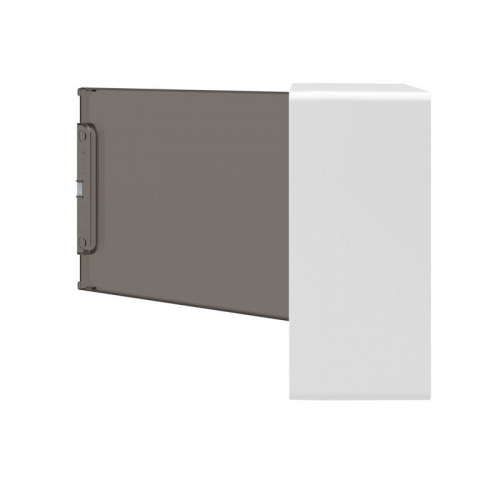 Щиток настенный 12мод. FRAME с тонированной дверцей с 2 шин PEN на 8+6 отверст. бел. DKC F12W1WD F12W1WD