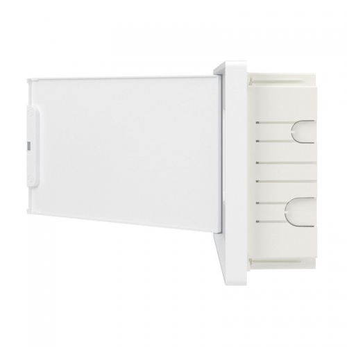 Щиток встраиваемый FRAME 18мод. с бел. дверцей с 2 шинами PEN на 8 и 10 отверст. бел. DKC F18B1WW F18B1WW