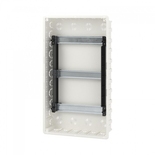 Щиток встраиваемый FRAME 36мод. с бел. дверцей с 4 шинами PEN (2шт на 8 отверст. и 2шт на 10 отверст.) бел. DKC F36B1WW F36B1WW