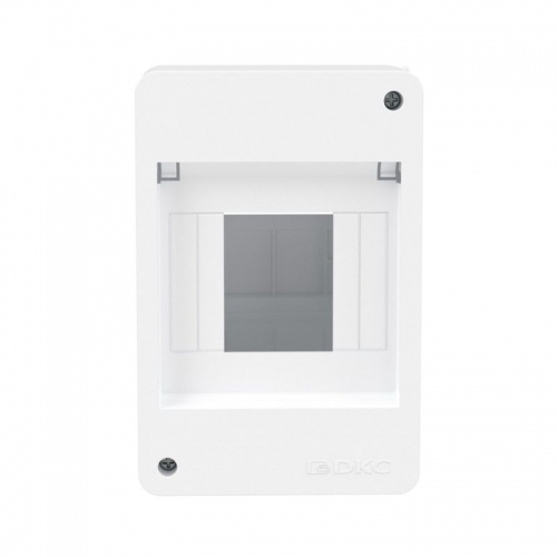 Щиток настенный 4мод. без дверцы бел. DKC F04W0W0 F04W0W0