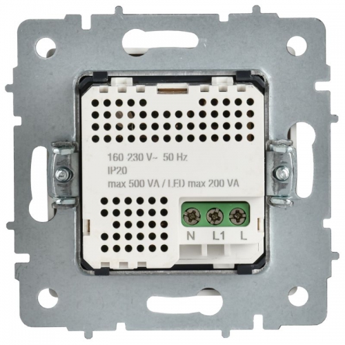 Датчик движения BRITE ДС10-1-БрАБ механизм арктич. бел. IEK BR-MS10-N-150-05-K91 BR-MS10-N-150-05-K91