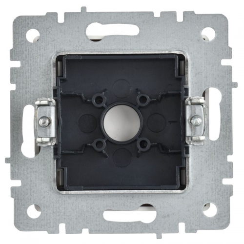 Заглушка BRITE МЗ10-БрАБ с суппортом механизм арктич. бел. IEK BR-PL10-K91 BR-PL10-K91