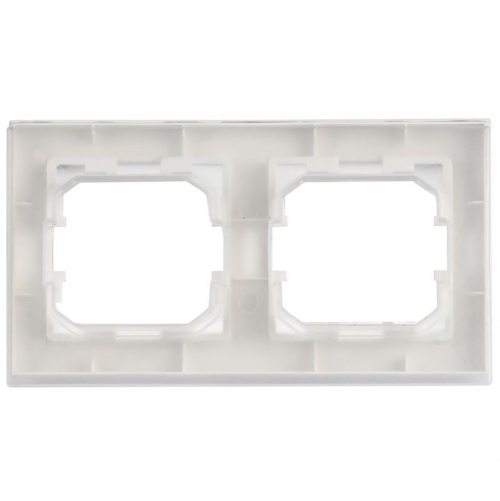 Рамка 2-м BRITE РУ-2-БрАБ-44 IP44 арктич. бел. IEK BR-M22-44-K91 BR-M22-44-K91