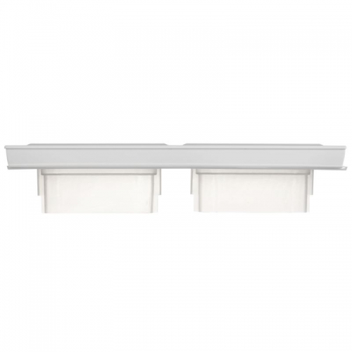 Рамка 2-м BRITE РУ-2-БрАБ-44 IP44 арктич. бел. IEK BR-M22-44-K91 BR-M22-44-K91