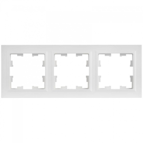 Рамка 3-м BRITE РУ-3-БрАБ арктич. бел. IEK BR-M32-K91 BR-M32-K91