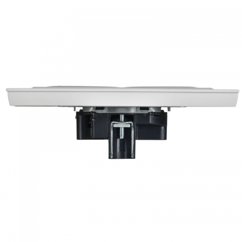 Розетка 2-м СП BRITE РС12-2-БрАБ 10А в сборе без заземл. без защ. шторок арктич. бел. IEK BR-R20-10-K91-F BR-R20-10-K91-F