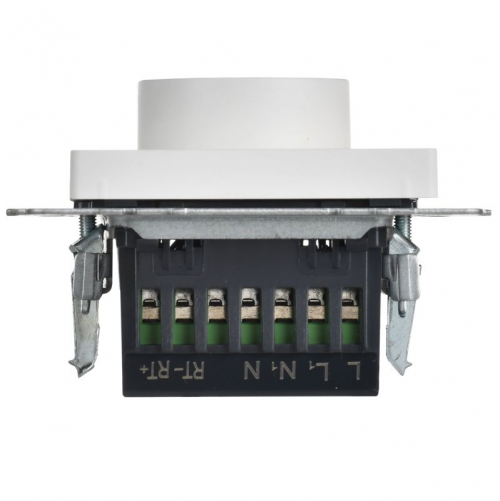 Термостат электронный BRITE СП ТС10-1-БрАБ с индикацией механизм арктич. бел. IEK BR-RT11-K91 BR-RT11-K91