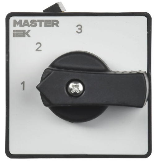 Переключатель кулачковый 10А (сх. 82) стандартная рукоятка IEK MI-CS10-010-082 MI-CS10-010-082