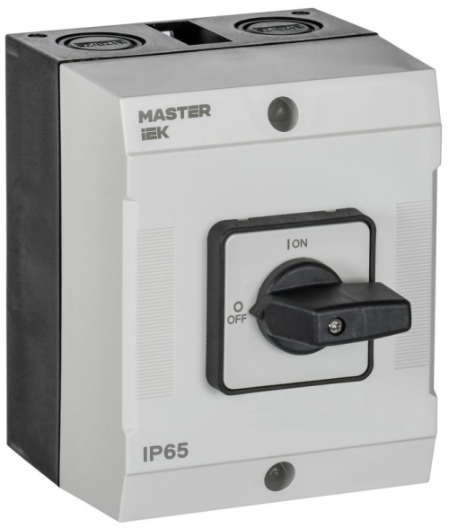 Переключатель кулачковый 40А (сх. 10) в боксе стандартная рукоятка IEK MI-CS20-040-010 MI-CS20-040-010