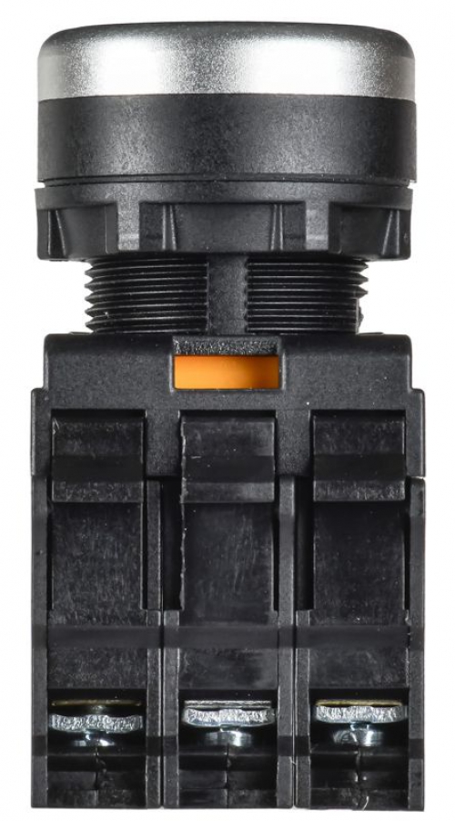 Кнопка d22мм 1НО+1НЗ MASTER с подсветкой син. IEK MI-BT60-11D-3-12-K07 MI-BT60-11D-3-12-K07