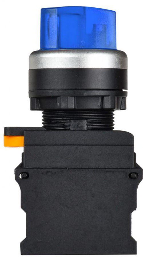 Переключатель 2 полож. 1НО+1НЗ с подсветкой син. MASTER IEK MI-SW60-11XD-3-14-2-K07 MI-SW60-11XD-3-14-2-K07