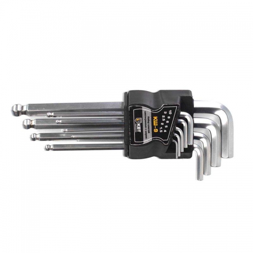 Набор шестигранных ключей с шаром КШ-9 КВТ 78368 78368