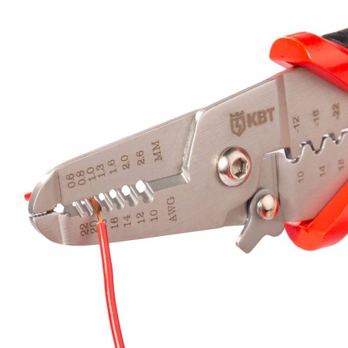 Инструмент для снятия изоляции WSS-01 ПРОФИ КВТ 102398 102398