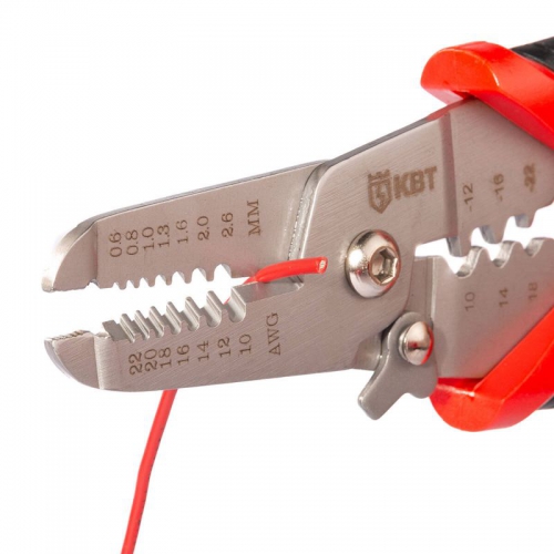 Инструмент для снятия изоляции WSS-01 ПРОФИ КВТ 102398 102398