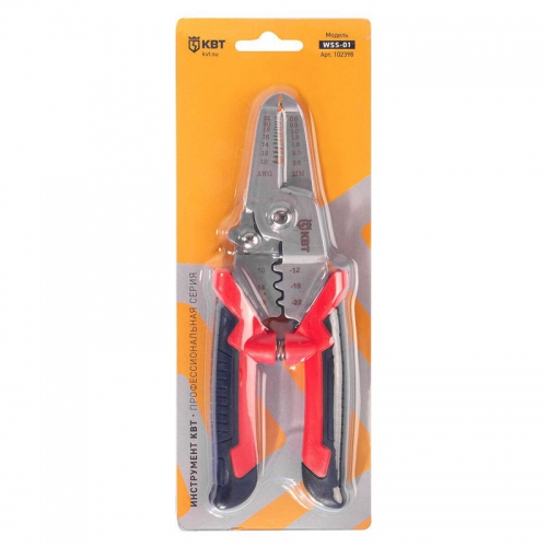 Инструмент для снятия изоляции WSS-01 ПРОФИ КВТ 102398 102398