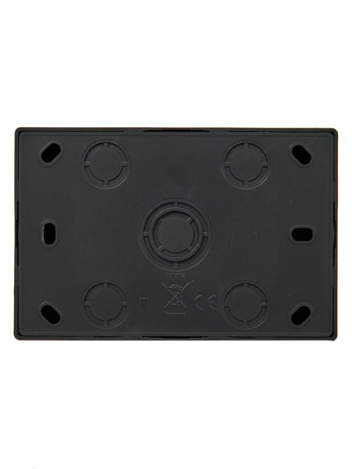 Розетка 2-м ОП LETO с заземл. закрытый корпус ПБТ черн. бархат LEZARD 752-4200-127B 752-4200-127B