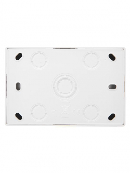 Розетка 2-м ОП LETO с заземл. закрытый корпус ПБТ бел. LEZARD 752-0200-127B 752-0200-127B