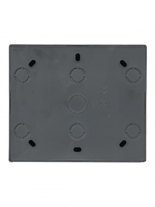 Розетка 4-м ОП LETO с заземл. закрытый корпус ПБТ графит LEZARD 752-3400-127BDP 752-3400-127BDP