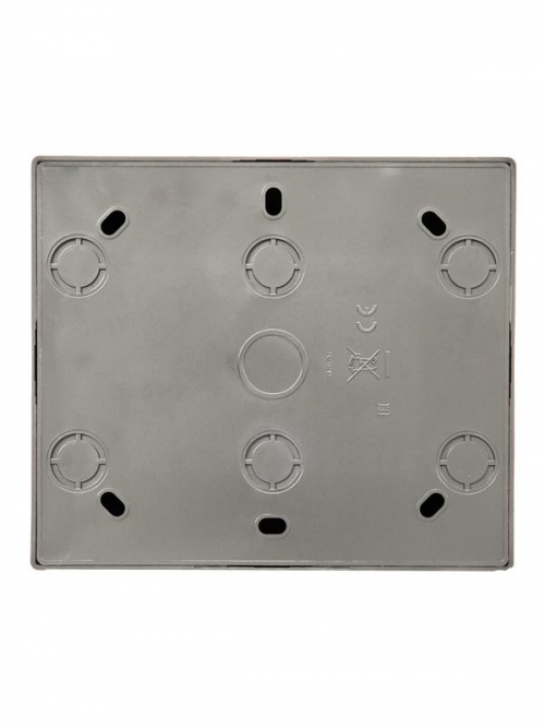 Розетка 4-м ОП LETO с заземл. закрытый корпус ПБТ платина LEZARD 752-3500-127BDP 752-3500-127BDP