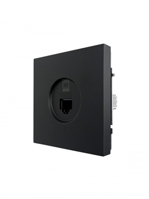 Розетка компьютерная 1-мест. СП ZIMA IP20 черн. бархат LEZARD 704-4288-140 704-4288-140