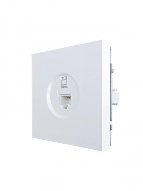 Розетка компьютерная 1-мест. СП ZIMA бел. LEZARD 704-0288-140 704-0288-140