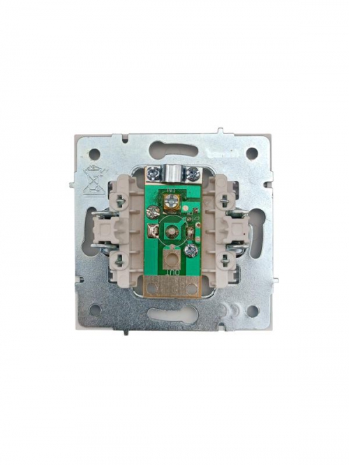 Розетка ТВ оконечная СП ZIMA IP20 бел. LEZARD 704-0288-130 704-0288-130