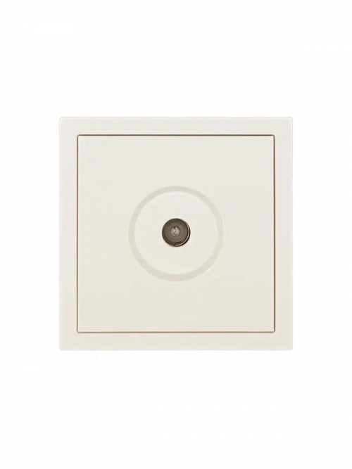 Розетка ТВ оконечная СП ZIMA IP20 слон. кость LEZARD 704-9088-130 704-9088-130