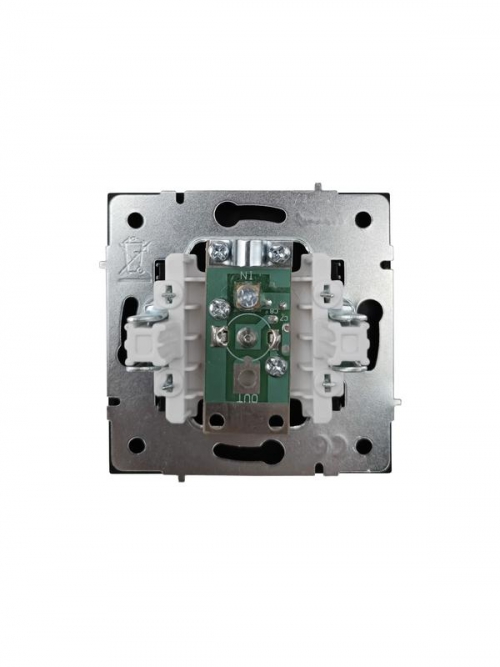 Розетка ТВ оконечная СП ZIMA IP20 черн. бархат LEZARD 704-4288-130 704-4288-130