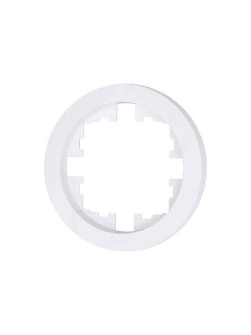 Рамка 1-м OSEN горизонт. круглая бел. LEZARD 744-0200-146 744-0200-146