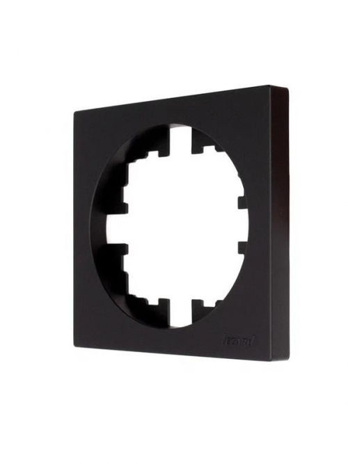 Рамка 1-м OSEN горизонт. квадрат черн. бархат LEZARD 743-4200-146 743-4200-146