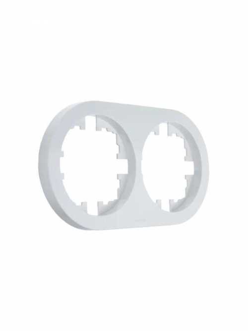 Рамка 2-м OSEN горизонт. круглая бел. LEZARD 744-0200-147 744-0200-147