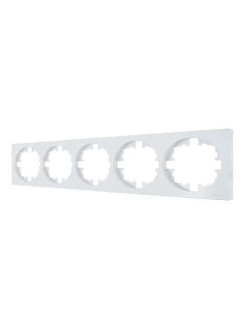 Рамка 5-м OSEN горизонт. квадрат бел. LEZARD 743-0200-150 743-0200-150