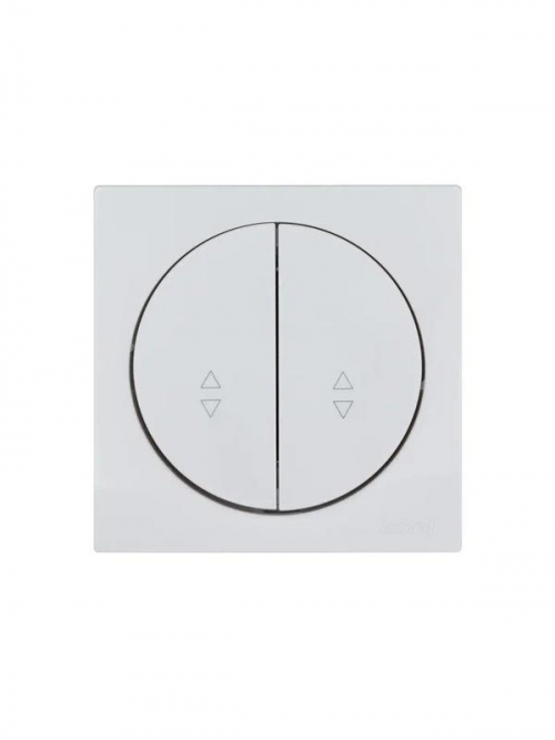 Выключатель проходной 2-кл. СП OSEN 10А IP20 механизм бел. LEZARD 743-0288-106 743-0288-106