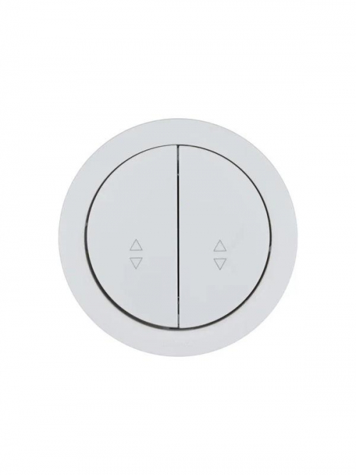 Выключатель проходной 2-кл. СП OSEN 10А IP20 механизм бел. LEZARD 743-0288-106 743-0288-106