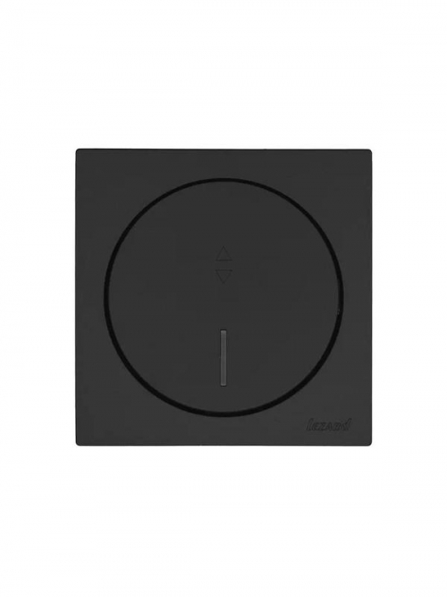 Выключатель проходной 1-кл. СП OSEN 10А IP20 с подсветкой механизм черн. бархат LEZARD 743-4288-114 743-4288-114