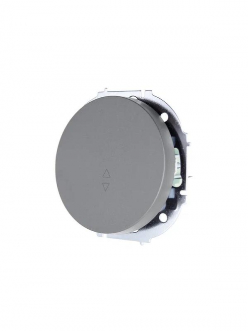 Выключатель проходной 1-кл. СП OSEN 10А IP20 механизм сер. матов. LEZARD 743-7488-105 743-7488-105