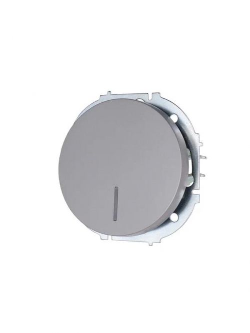 Выключатель 1-кл. СП OSEN 10А IP20 с подсветкой механизм сер. матов. LEZARD 743-7488-111 743-7488-111