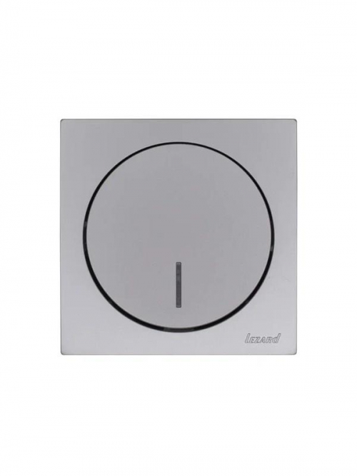 Выключатель 1-кл. СП OSEN 10А IP20 с подсветкой механизм сер. матов. LEZARD 743-7488-111 743-7488-111