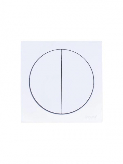 Выключатель 2-кл. СП OSEN 10А IP20 механизм бел. LEZARD 743-0288-101 743-0288-101