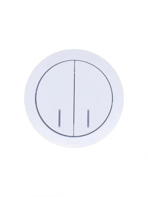 Выключатель 2-кл. СП OSEN 10А IP20 с подсветкой механизм бел. LEZARD 743-0288-112 743-0288-112