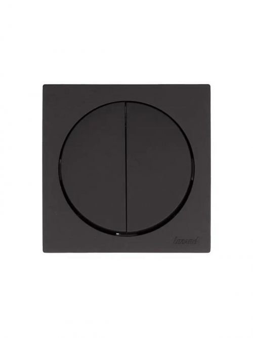 Выключатель 2-кл. СП OSEN 10А IP20 механизм черн. бархат LEZARD 743-4288-101 743-4288-101