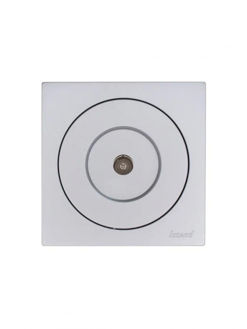 Розетка телевизионная оконечная СП OSEN механизм сер. матов. LEZARD 743-7488-130 743-7488-130