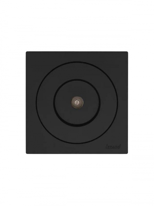 Розетка телевизионная оконечная СП OSEN механизм черн. бархат LEZARD 743-4288-130 743-4288-130